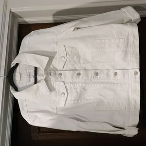 White Jean Jacket